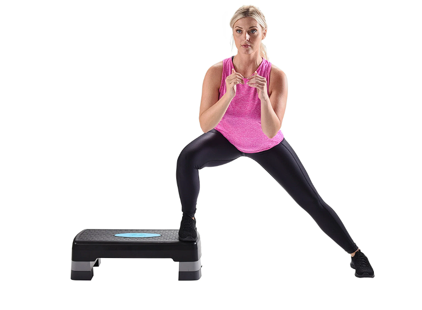3-Level Aerobic Step Deck , Adjustable to 4"-6"-8" Heights,